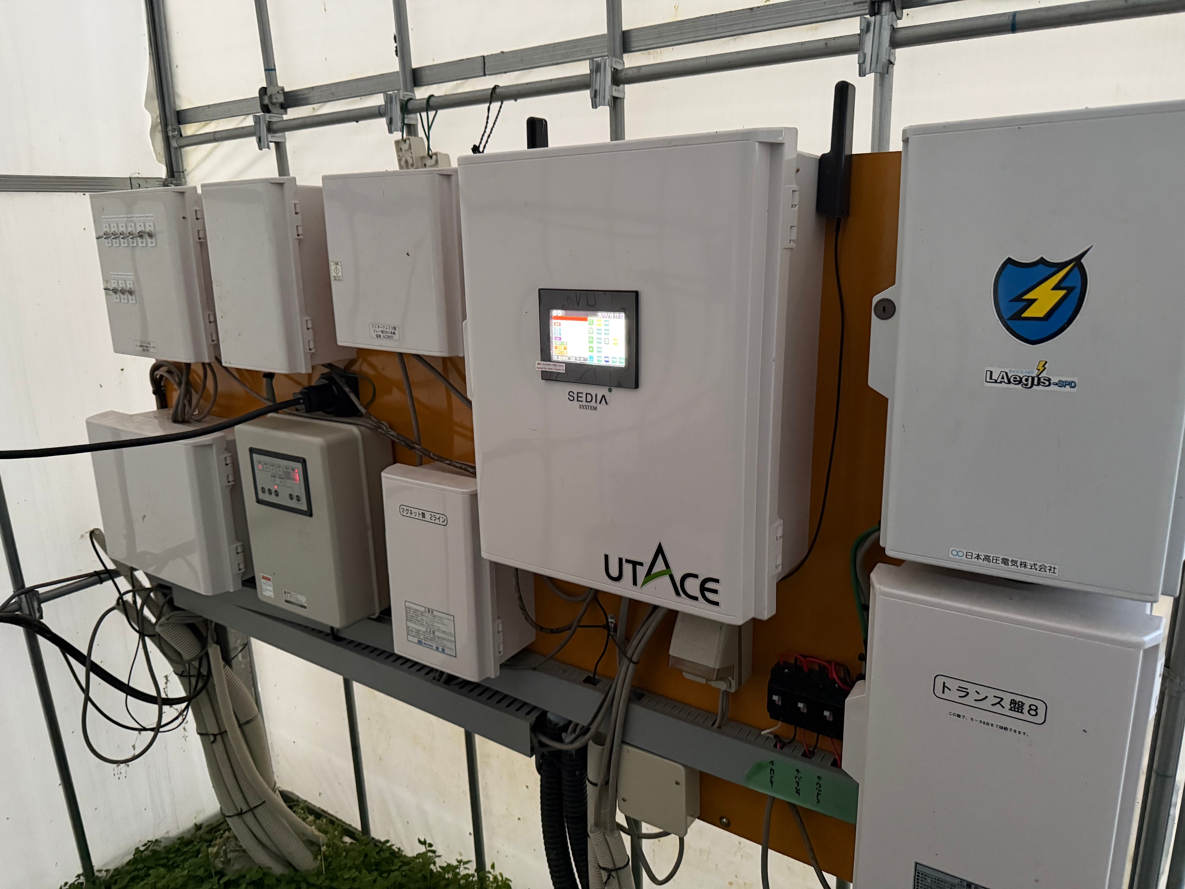 自動制御による一元管理